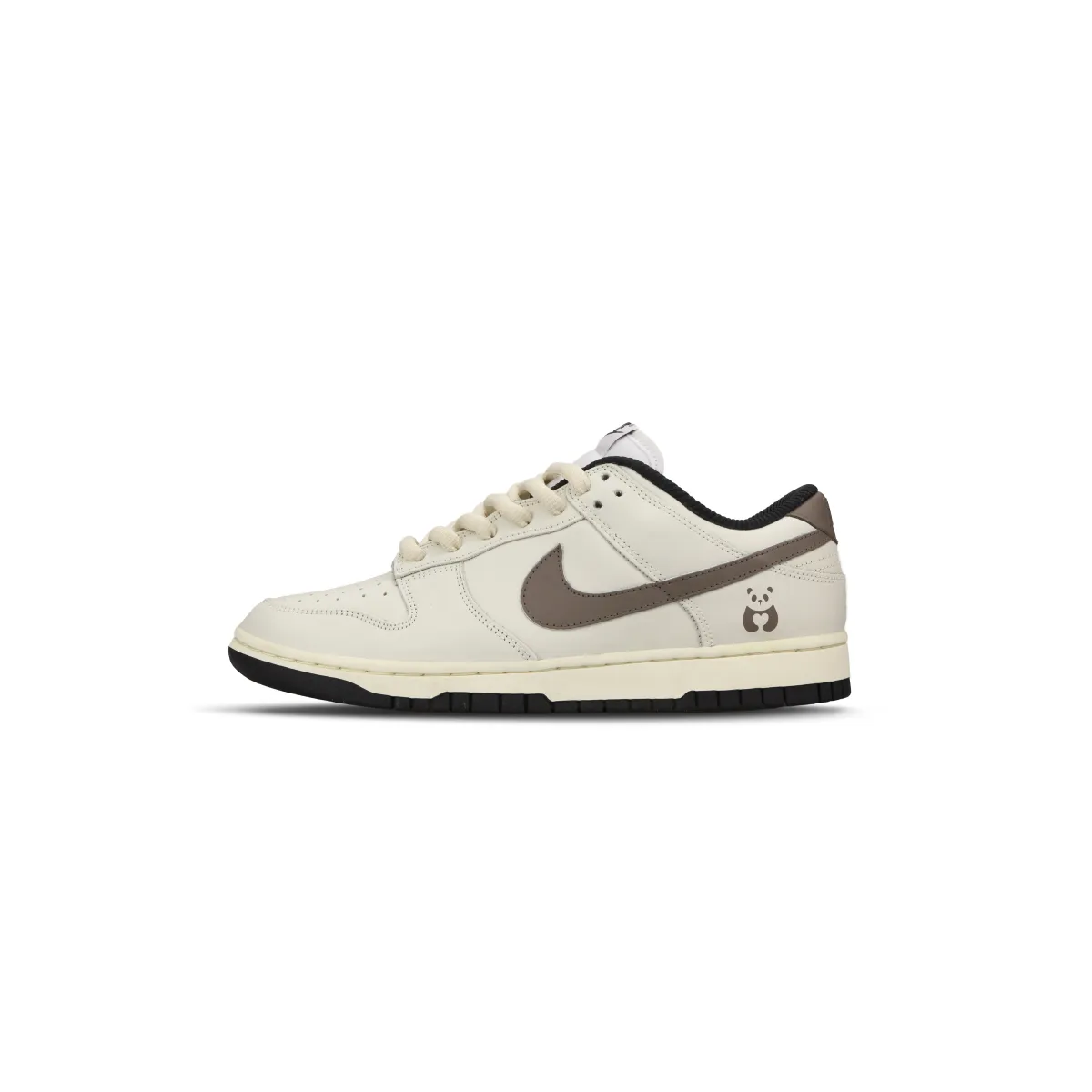 Nike Dunk Abrasion Resistant Low top Skateboard Shoes Unisex Beige Brown