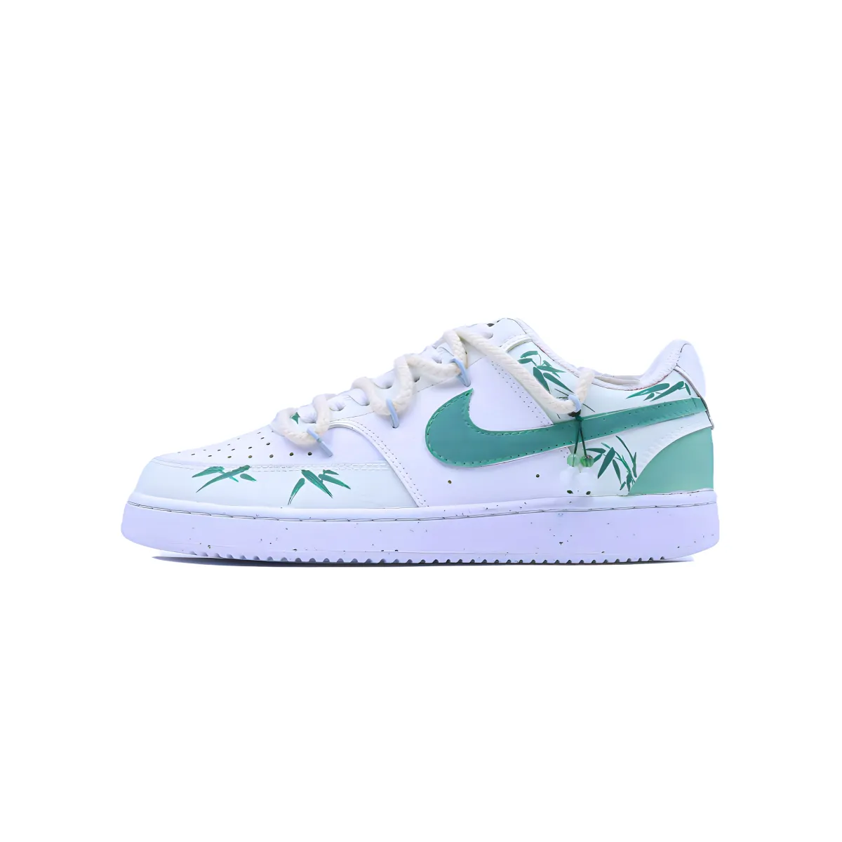 Nike Court Vision 1 Skateboard Shoes Unisex Low Top White