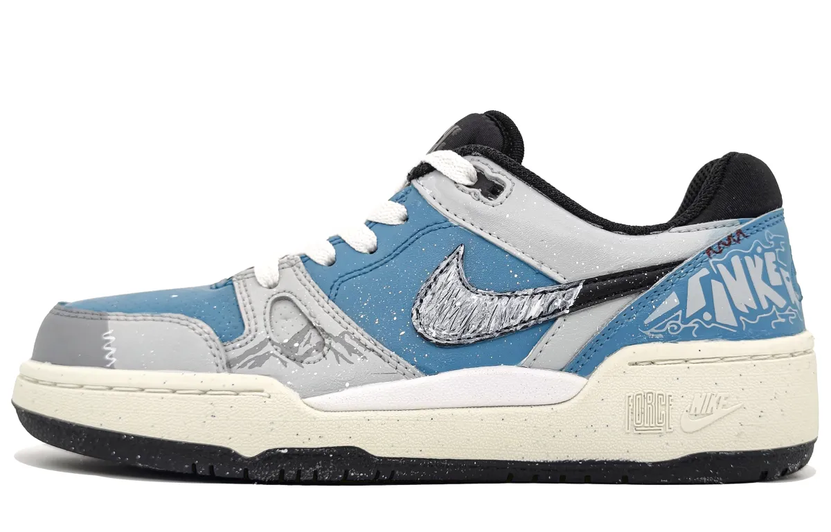 Nike Full Force Slip Resistant Abrasion Resistant Slip Resistant Abrasion Resistant Low top Skateboard Shoes Men's