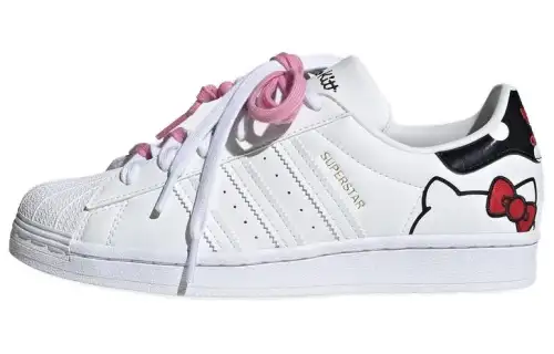 Adidas Hello Kitty X Superstar 'White Bliss Pink' Women's