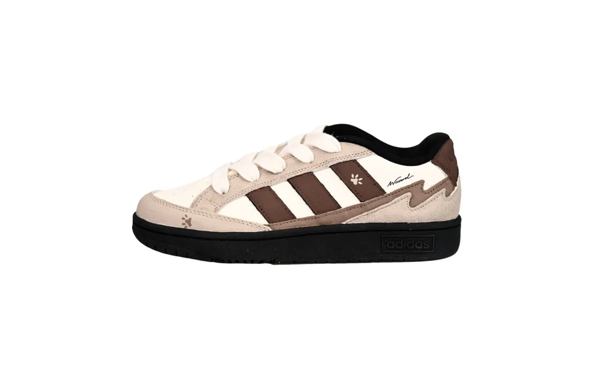 Adidas WCARD ADV Low top Skateboard Shoes Unisex Brown