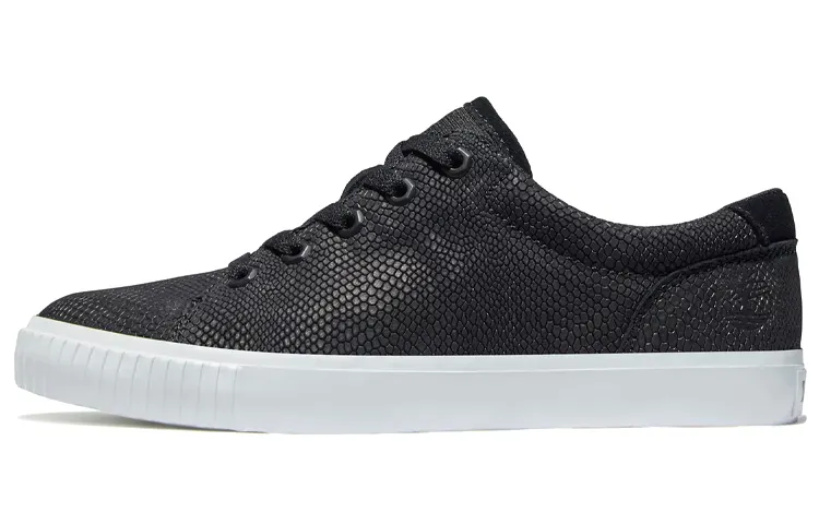 Timberland Skyla Bay Skateboard Shoes Women's Low Top Black/White