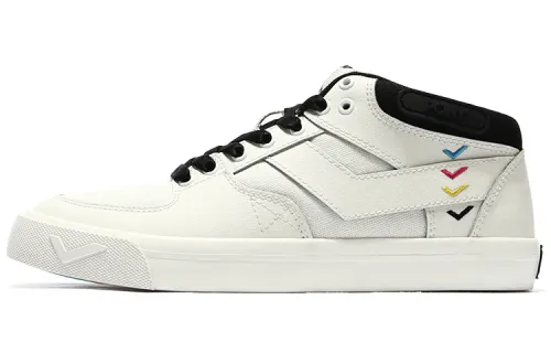 Pony Atop Abrasion Resistant Low top Skateboard Shoes Women's White