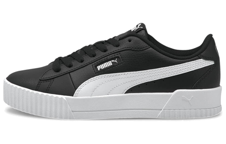 PUMA Carina Crew Casual Shoes Black/White Women's