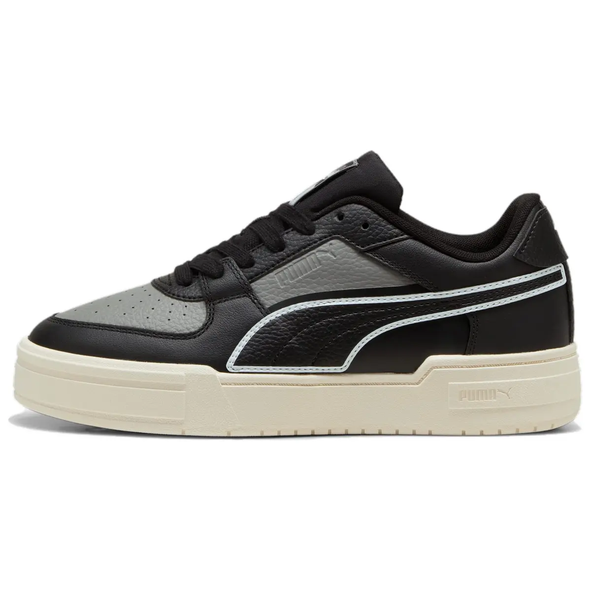 PUMA Ca Pro Abrasion Resistant Low top Skateboard Shoes Unisex Black Gray
