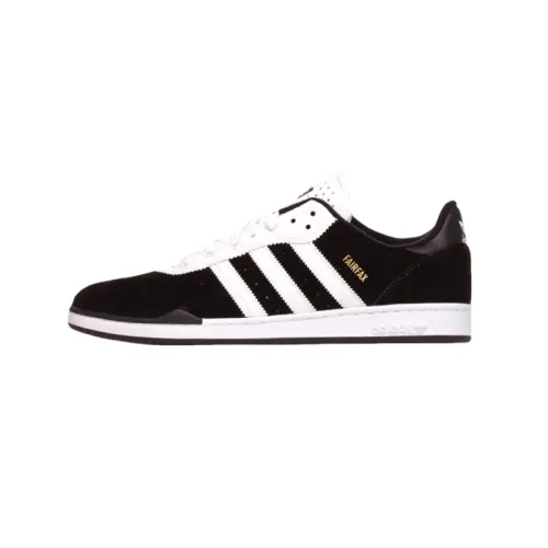 Adidas Originals Slip Resistant Abrasion Resistant Low top Skateboard Shoes Men's Black