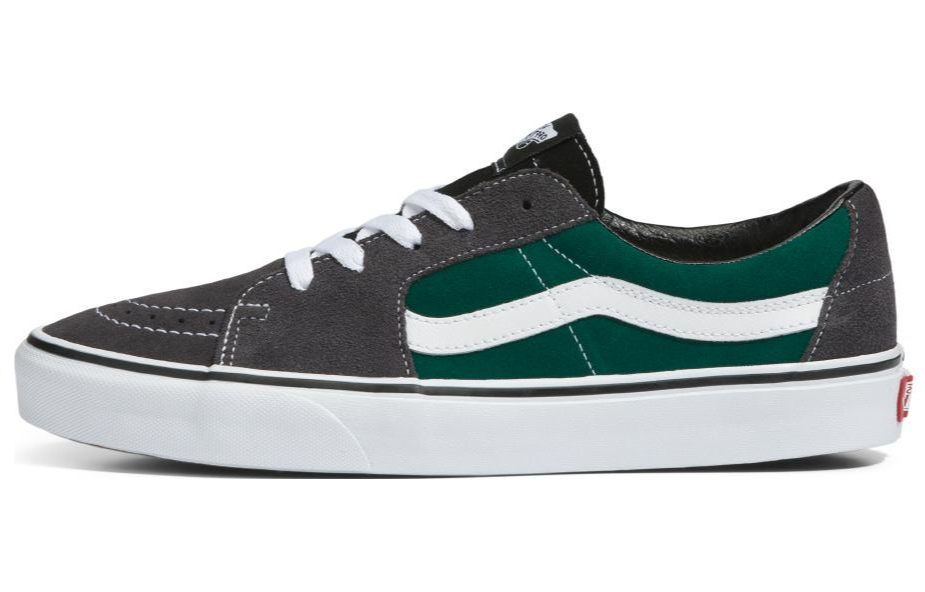Sk8 Vans-Low 'Charcoal Jungle Green'
