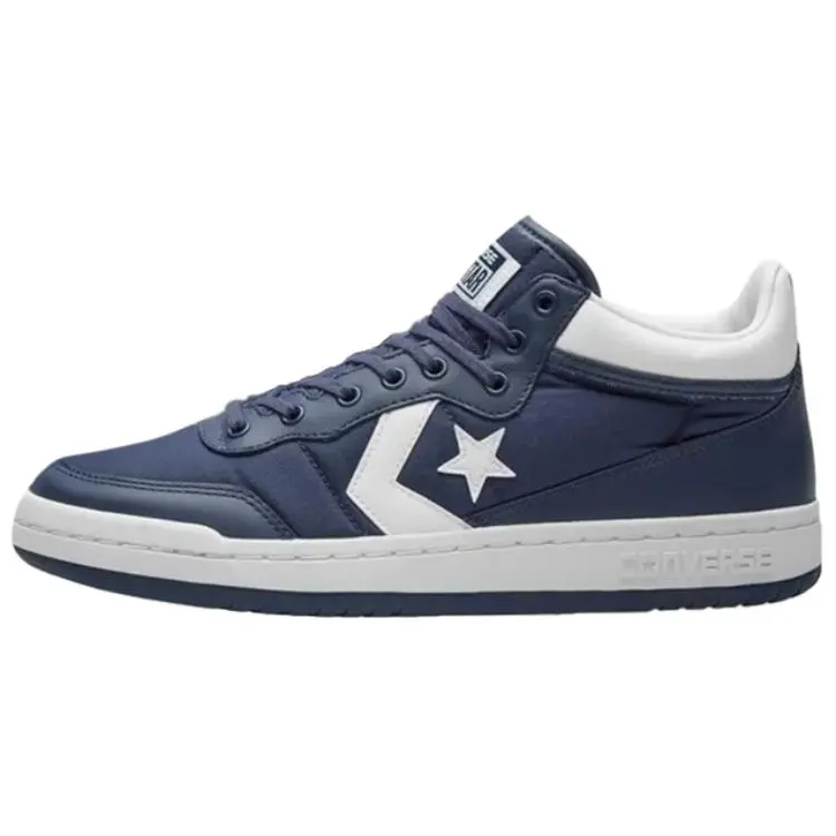 Converse Fastbreak Slip Resistant Abrasion Resistant Mid top Skateboard Shoes Men's Blue