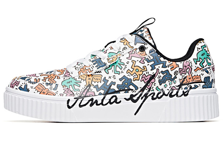 KH x Anta Life Collection Slip Resistant Abrasion Resistant Low top Skateboard Shoes Men's Multicolor