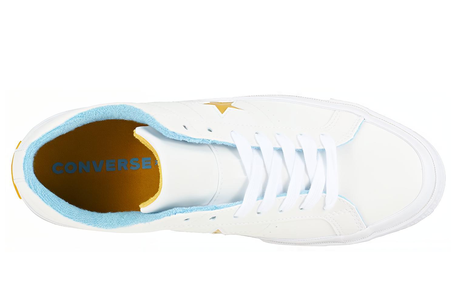 Кеды Converse One Star Low Reflective (белые) — фото 5