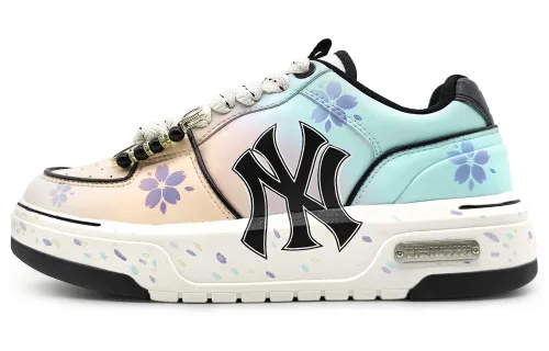MLB Chunky Liner Pu Abrasion Resistant Height Increasing Abrasion Resistant Height Increasing Low top Skateboard Shoes