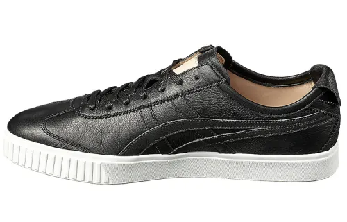 Onitsuka Tiger MEXICO 66 MII Coverage Slip Resistant Low top Skateboard Shoes Unisex Black