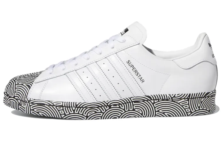 Superstar Hirocoledge x Superstar Adidas Originals 'Takahashi Hiroko - White Black'