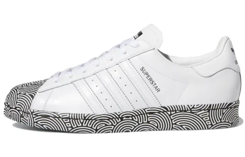 Superstar Hirocoledge x Superstar Adidas Originals 'Takahashi Hiroko - White Black'