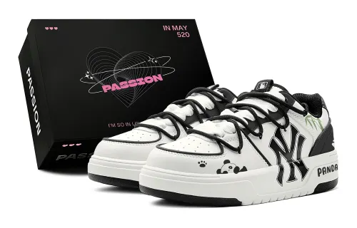 MLB Chunky Liner National Treasure Panda, Fun Graffiti Slip Resistant Slip Resistant Low top Skateboard Shoes Unisex