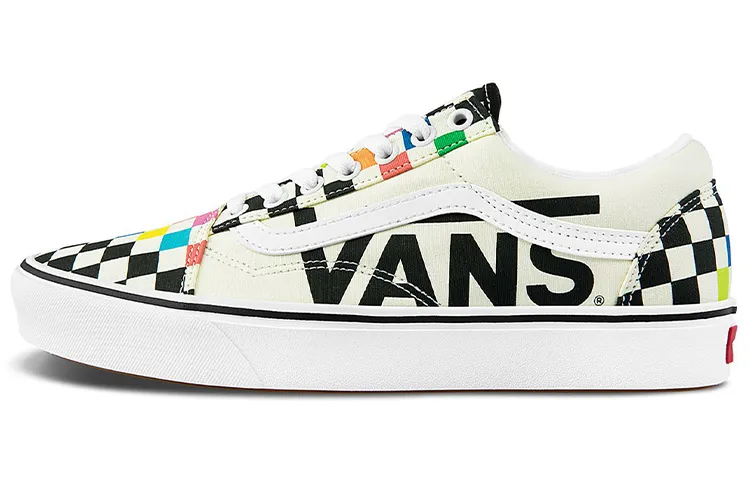 Old Skool MoMA x Old Skool ComfyCush Vans 'Colorful Checkerboard'