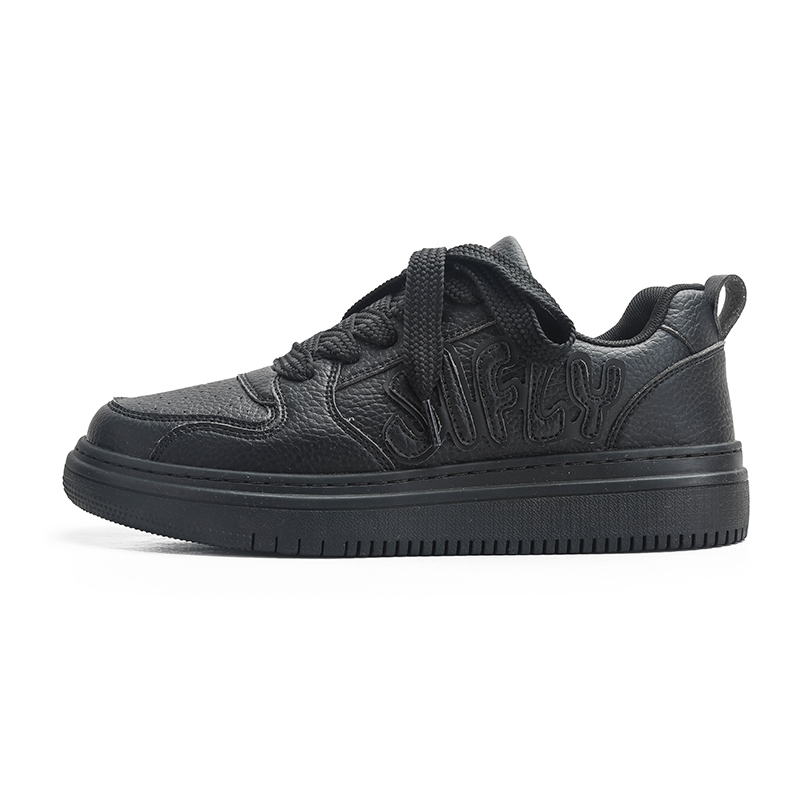Jifffly Low top Skateboard Shoes Unisex Black