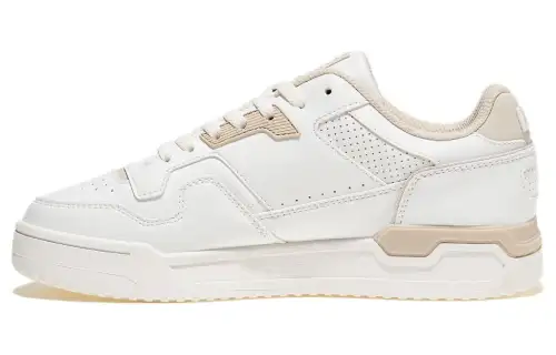 FILA Targa Low top Skateboard Shoes Unisex Beige Gold