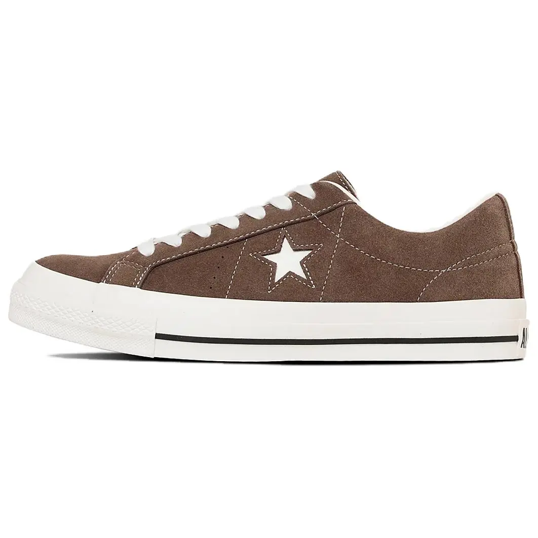 Converse ONE STAR Sude Slip Resistant Abrasion Resistant Slip Resistant Abrasion Resistant Low top Skateboard Shoes