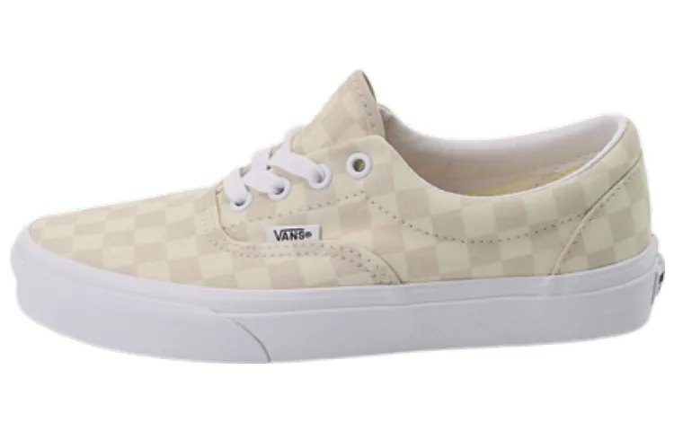 Vans Abrasion Resistant Lightweight Low top Skateboard Shoes Unisex Milk Tea