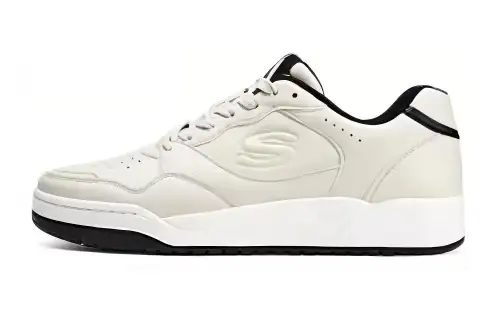 Skechers Street Cushioning Abrasion Resistant Cushioning, Wear Resistant Low top Skateboard Shoes Men's Ivory