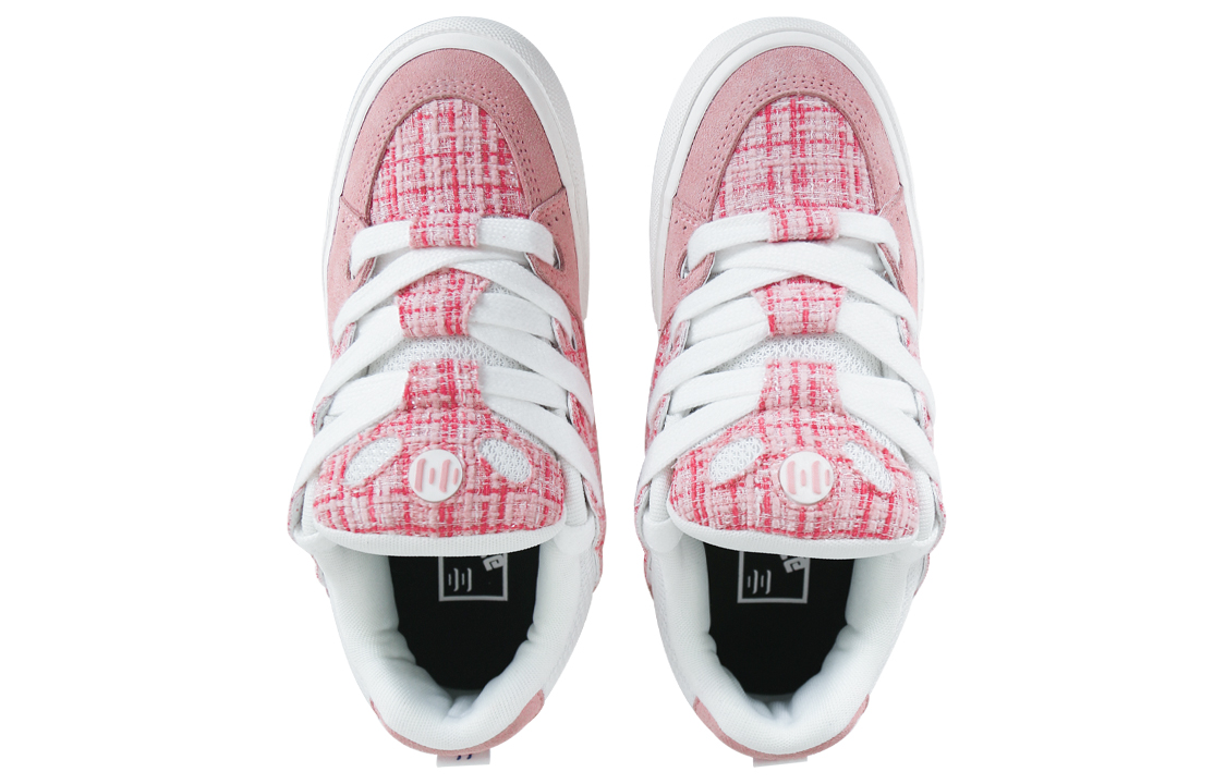 Ollieskate Abrasion Resistant Skateboard Shoes Unisex Pink