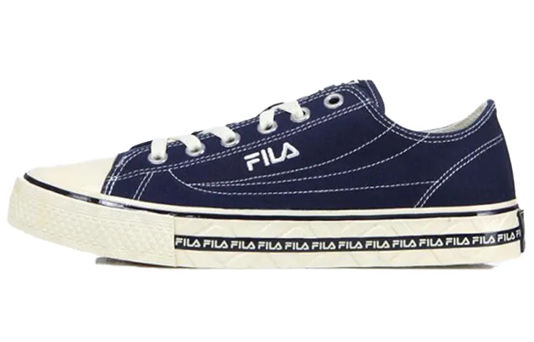 FILA Center Court S Low top Skateboard Shoes Unisex Marine Blue