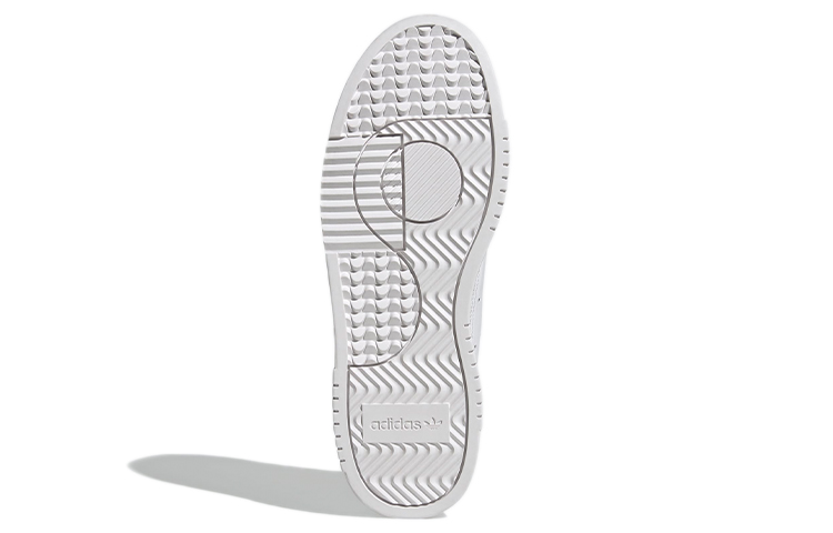 Кеды adidas originals Super Court (белые с красным и серым) — Белый / красный / серый — фото 6