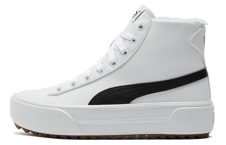 PUMA Kaia Mid 'Fur White Black' Women's
