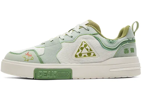 PEAK Chinese Original Collection Slip Resistant Low top Skateboard Shoes Men's Aqua Green
