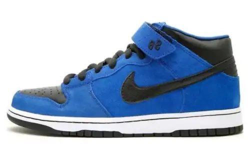 Nike Sb Dunk Mid Royal Blue Black