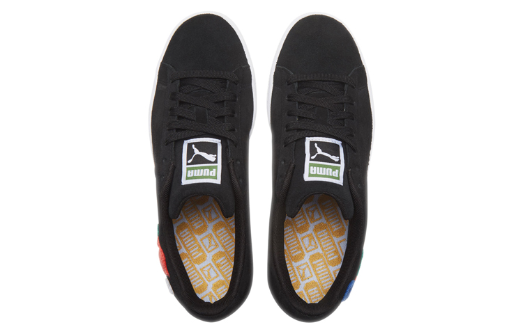 Кеды PUMA Suede Classic Badges (черный) — фото 4