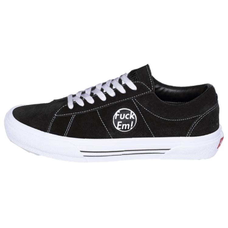 Кеды Supreme x Vans SID (черно-белые)