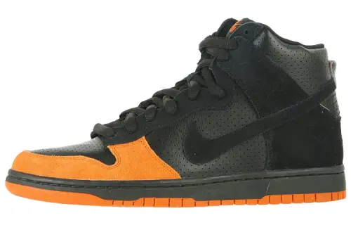 Nike Sb Dunk High Black Solar Orange
