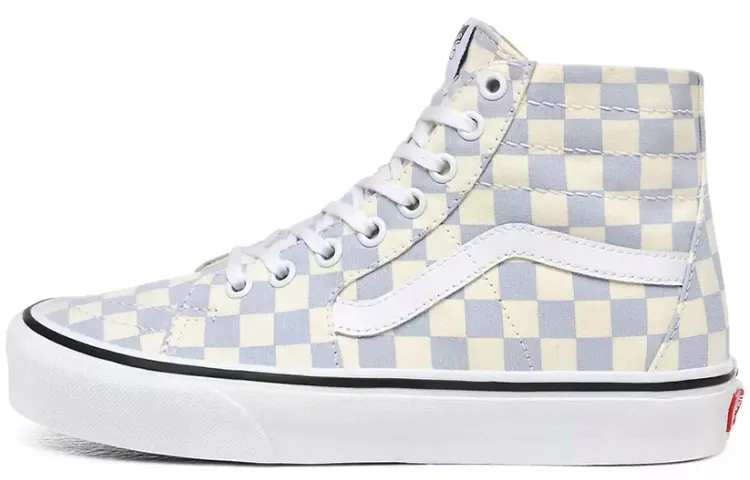 Sk8 Vans-Hi Tapered 'Checkerboard - Zen Blue'