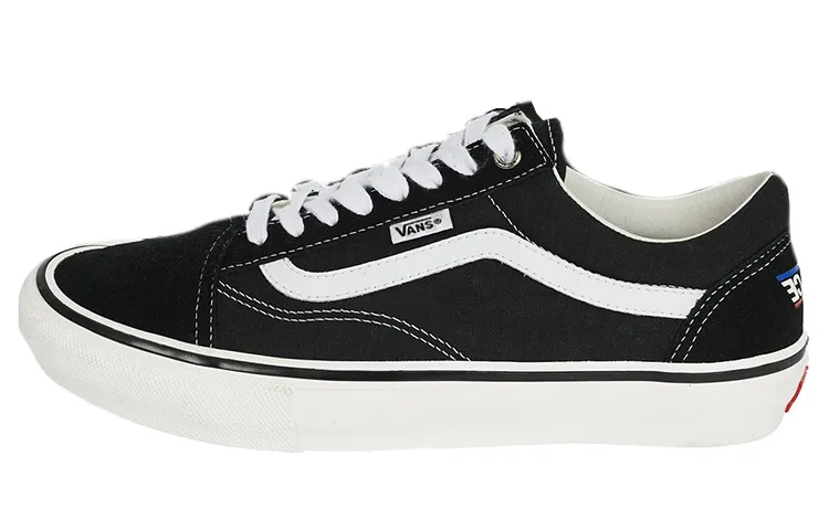 Old Skool Palace x Old Skool Skate Vans 'Black White'