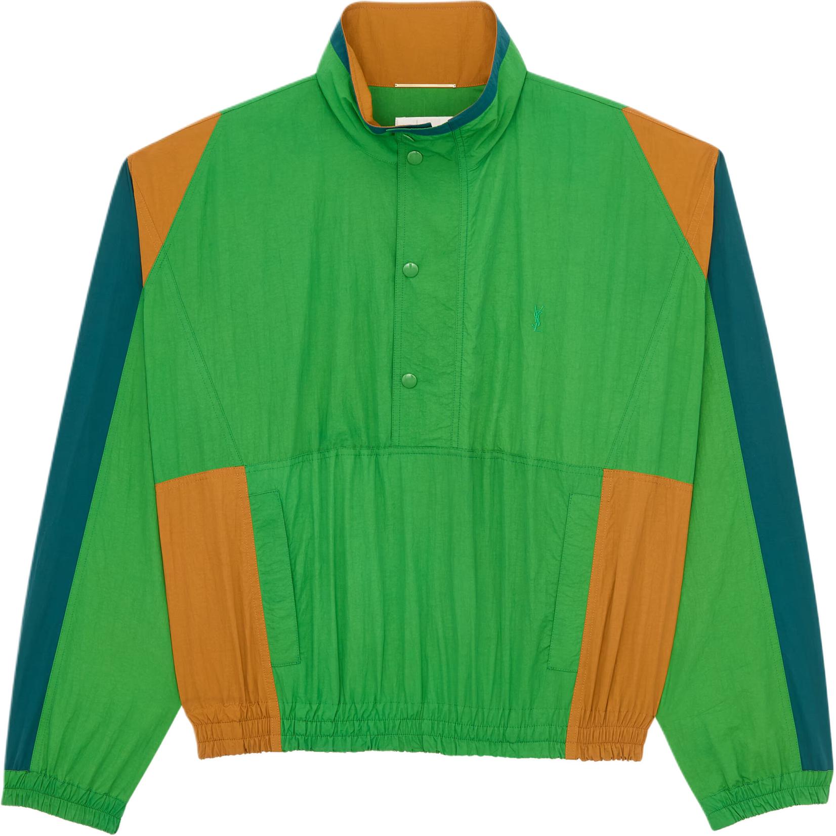 Куртка SAINT LAURENT (черно-белая)