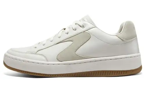Skechers Sport Abrasion Resistant Low top Skateboard Shoes Men's White Beige
