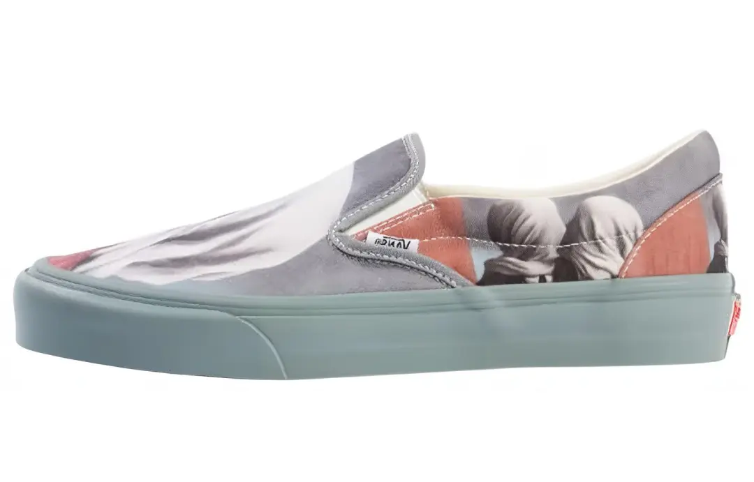 Opening Ceremony X The Magritte Foundation x Vans Vault Low top Skateboard Shoes Unisex Purple White