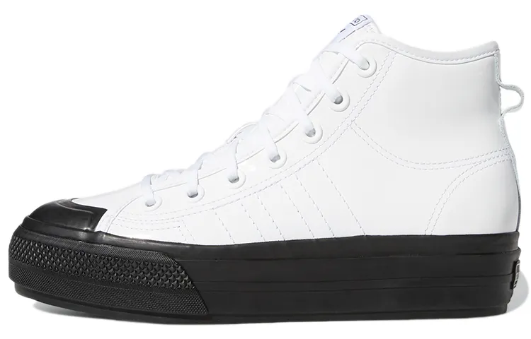 Adidas Wmns Nizza Rf Platform Mid 'White Black' Women's