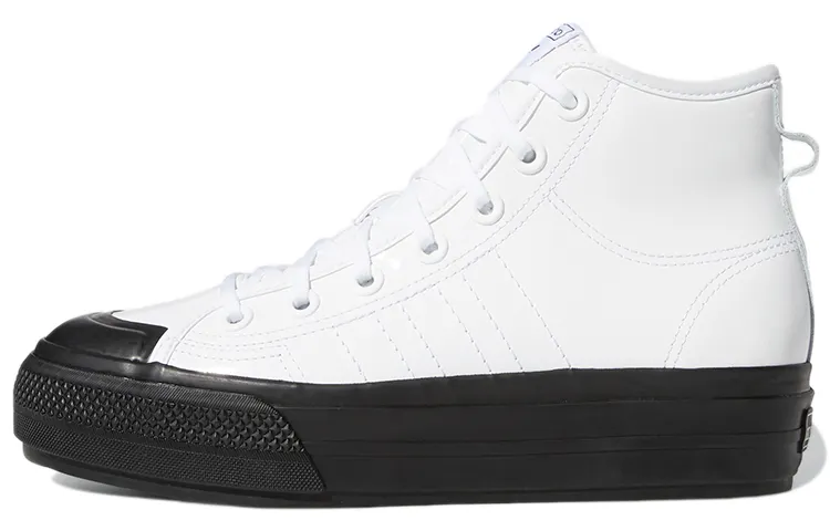 Adidas Wmns Nizza Rf Platform Mid 'White Black' Women's