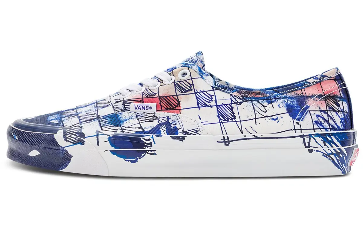 Authentic Connor Tingley x Authentic Og Vans Lx 'Checkerboard - White Blue'