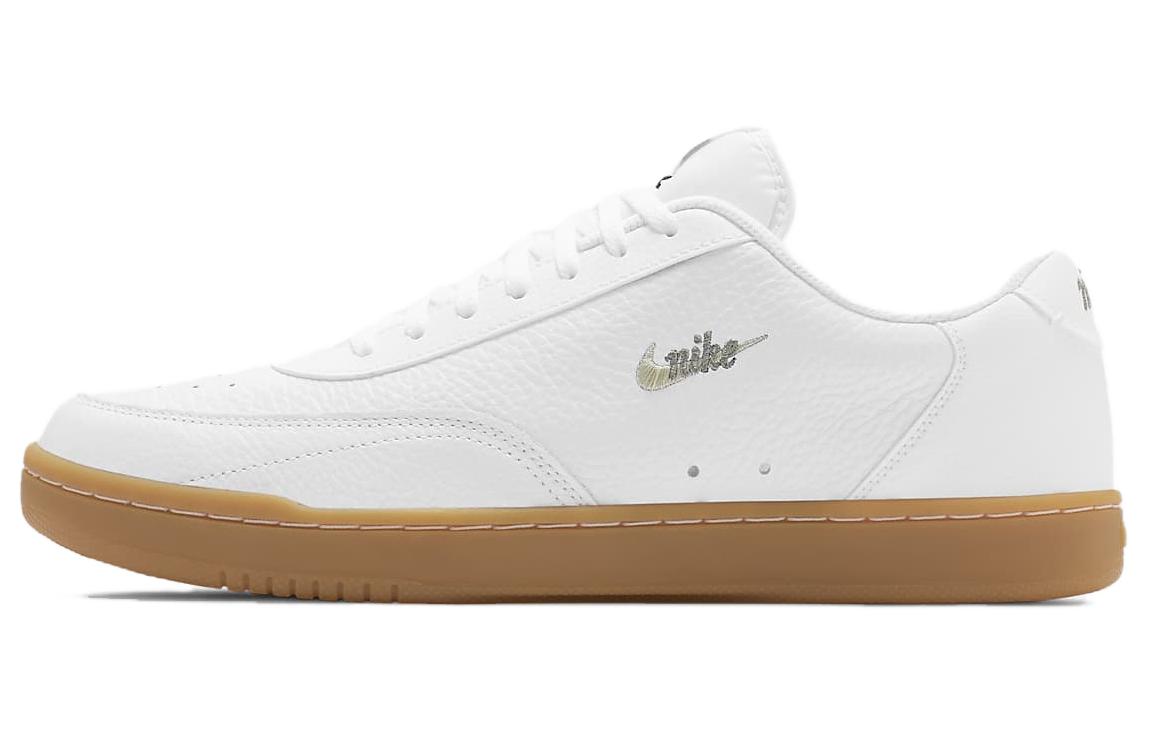 Мужские кеды Nike Court Vintage Premium (бело-коричневые)