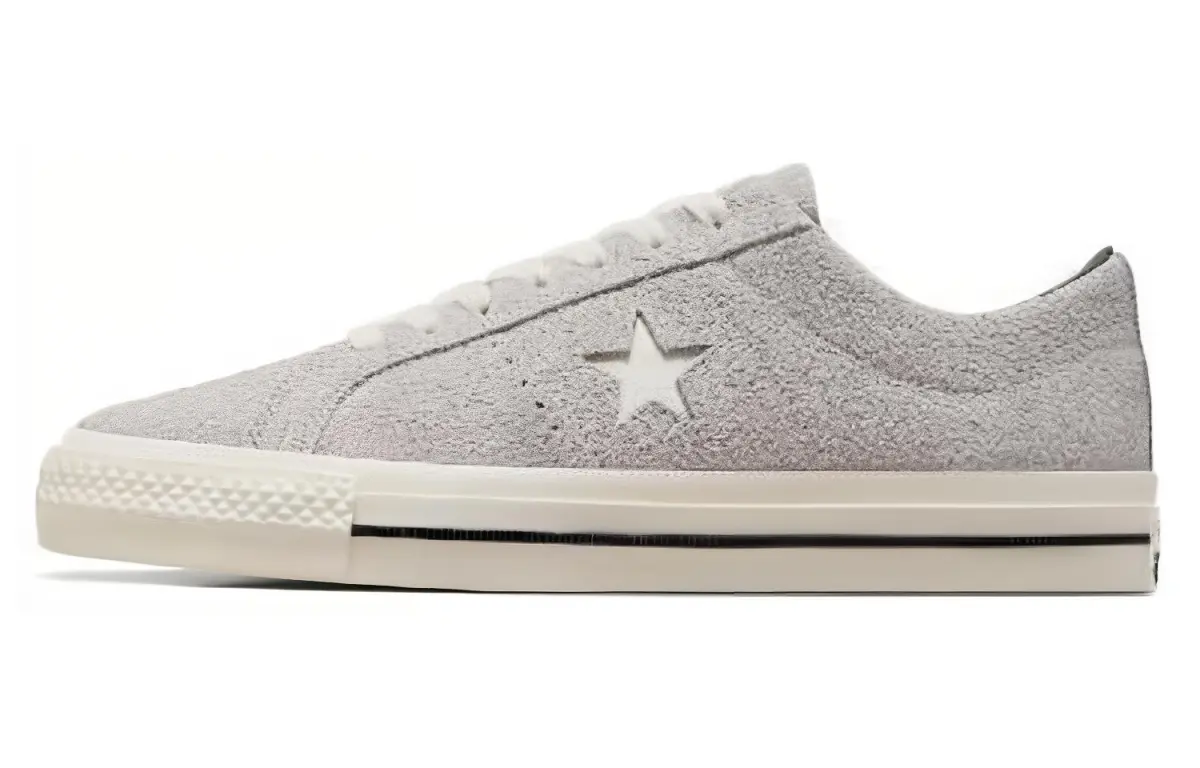 Converse One Star Pro Coverage Low top Skateboard Shoes Unisex Gray