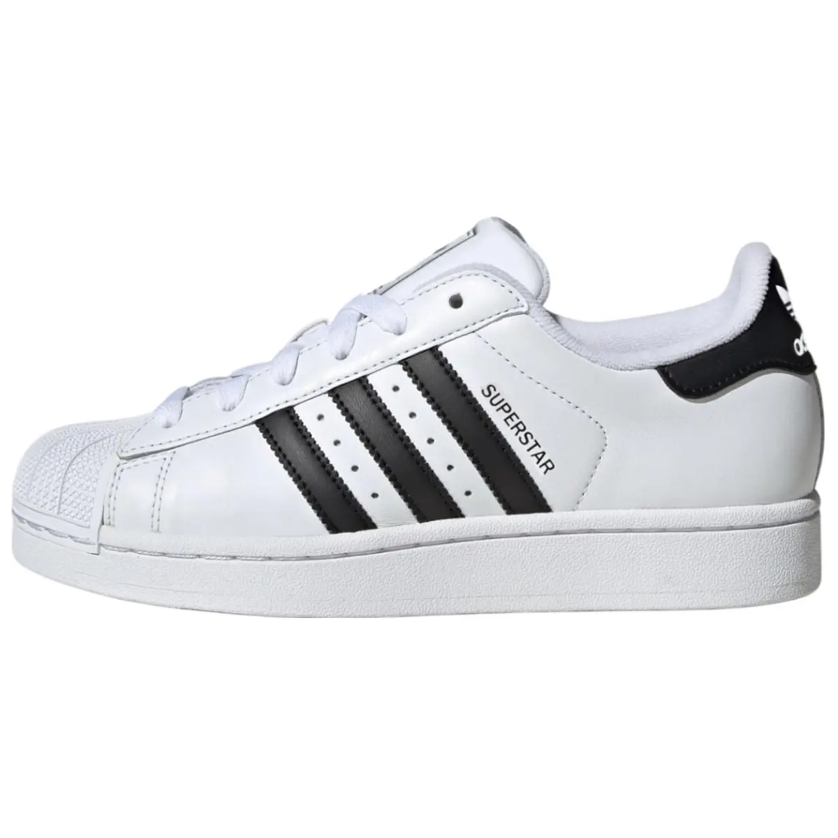 Adidas Originals Superstar 2 Abrasion Resistant Abrasion Resistant Low top Skateboard Shoes Women's White