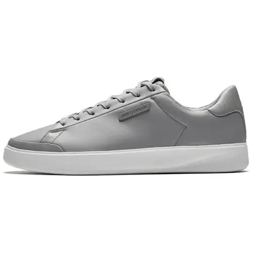 Anta Champion All Weather Collection Slip Resistant Lightweight Low top Skateboard Shoes Men's Pigeon Gray