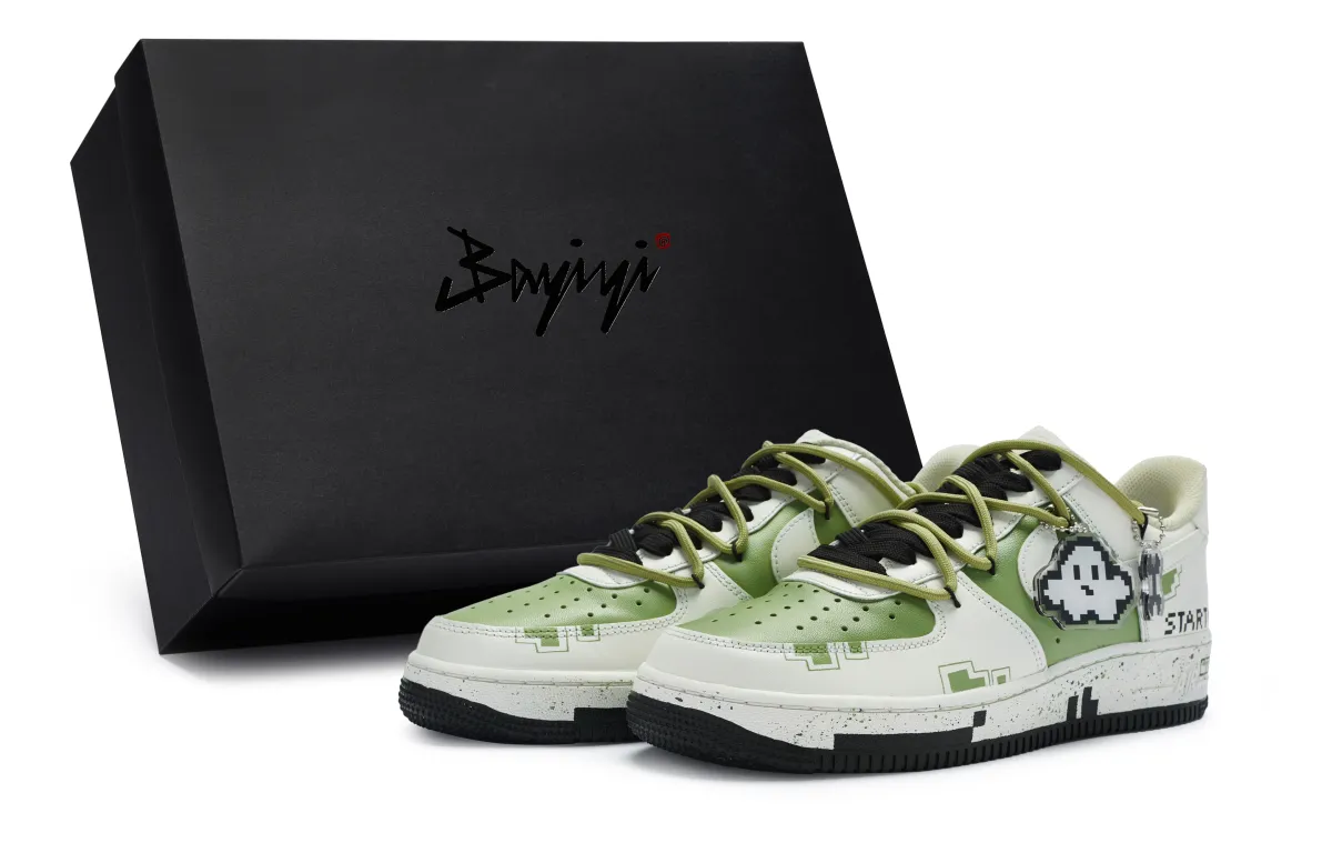 Nike Air Force 1 Slip Resistant Low top Skateboard Shoes Men's