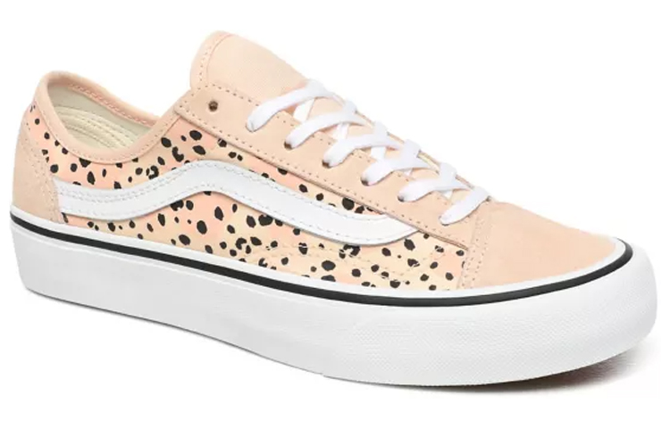 Женские кеды Vans Style 36 Decon Surf (розовый / черный) — Розовый / чёрный — фото 3