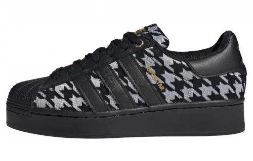 Adidas Originals Superstar Bold 'Black Gray' Women's