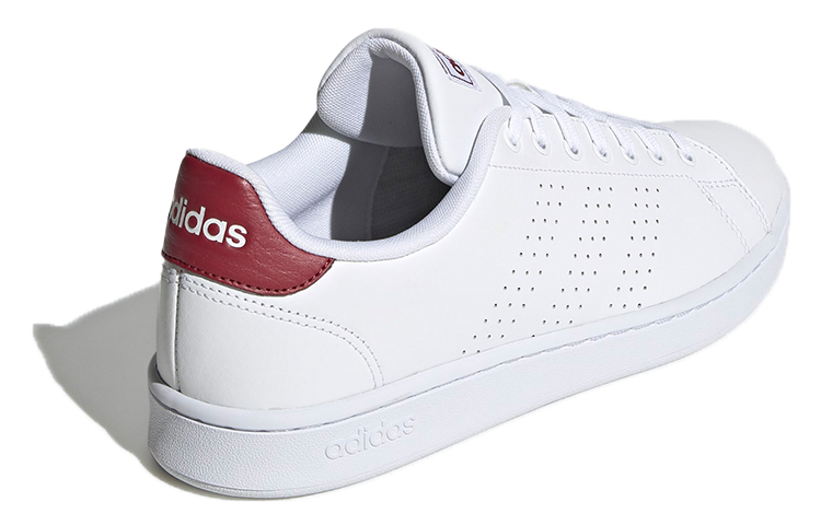 Кеды adidas neo ADVANTAGE (бело-красные) — Белый / красный — фото 4
